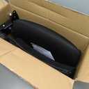 BestOffice | Ergonomic Office Chair | Mid-Back Swivel Desk Chair | Breathable Backrest & Lumbar Support | Adjustable Height | Sponge Seat | Rolling Wheels | Black | for Adults & Women