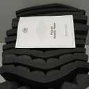 Acoustic Panels - 12 Pack 12x12x2 Inches Black Pyramid Acoustic Foam, Fire-Proofed Soundproof Wall Panels, 25kg/CBM Sound Proof Foam Panels  Sound Panels for Recording Studio and Music Room