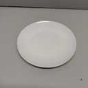 Amazon Basics Dinnerware Set, Microwave and Dishwasher Safe, Service for 6, 18-Piece Complete Kitchen, Plates, Dishes, Bowls, White Porcelain Coupe