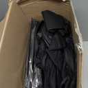 FH Group Three Row Car Seat Covers Deluxe Leatherette with 7 Headrests, Airbag Compatible and Rear Split Bench Universal Fit for Cars Trucks & SUVs (Black) PU007217