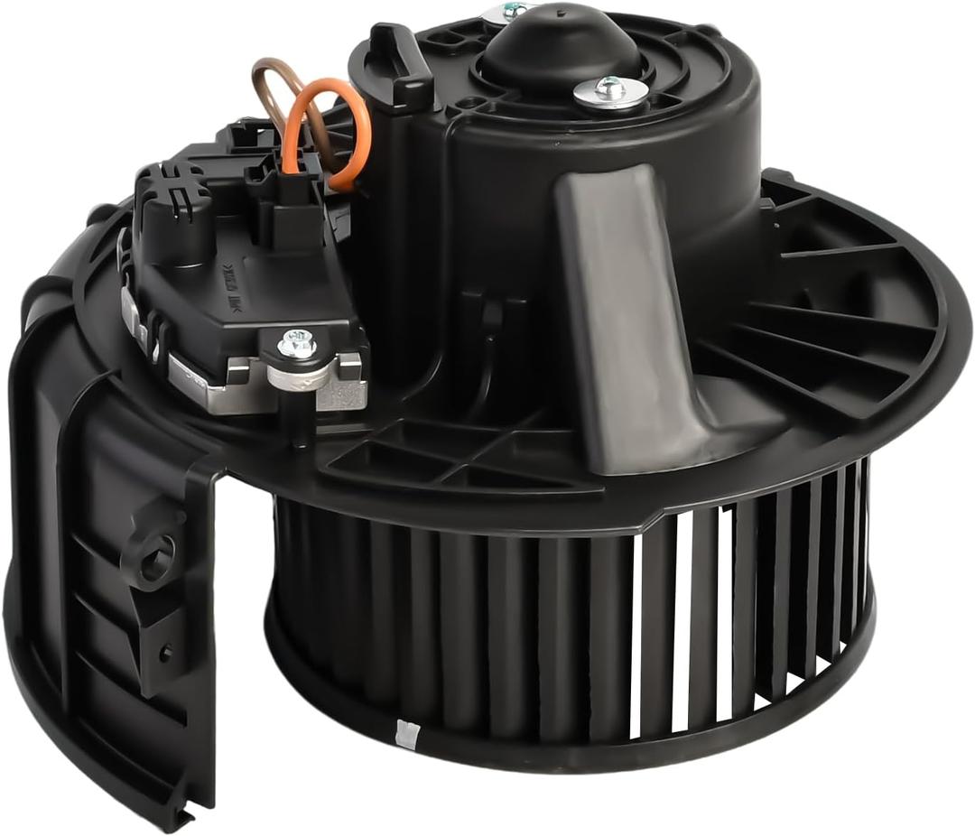 HVAC Heater Blower Motor Assembly Fit for BMW X5 2014 2016-2018, X6 2015-2019 3.0L 4.4L Replace 64119291177