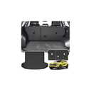 KUST Trunk Cargo Liner for 2023-2026 Kia Sportage Accessories (Include Hybrid, Not for PHEV), Rear Trunk Cargo Mat with Backrest Mat, TPE Rubber, Raised Edge