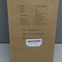 2 Pack Power Strip Surge Protector Flat Plug - 6 Widely Spaced Outlets 4 USB Charging Ports, 2100J/10A with 6Ft Long Extension Cord, Overload Surge Protection, Wall Mount for Home Office (White)