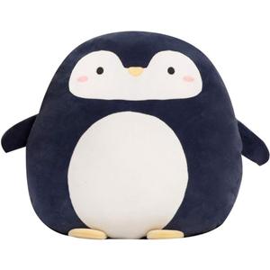 Penguin Plush Pillow, Soft Penguin Stuffed Animal Hugging Pillow Toy Gifts for Birthday, Valentine, Christmas, 16inch