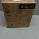 ecozy Nugget Ice Maker Countertop, Smart Portable Crushed Ice Maker with Voice Control, Pellet Chewable Ice 33lbs/24H, Self-Cleaning, with APP WiFi, Timer Function and Status Alerts, Bonus TDS Meter