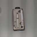 Finishing Touch Flawless Brows Eyebrow Hair Remover Electric Razor for Women with LED Light for Instant and Painless Hair Removal (White)