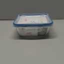 Snapware 4-Cup Total Solution Square Food Storage Container, Glass, Clear (1109304)
