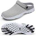 SAGUARO Men's Women's Quick Dry Garden Shoes Lightweight Breathable Gardening Clog Water Shoes Mesh Sandals for Sports Outdoor Beach Pool Exercise, Size 45, 
13.5 Women/11.5 Men