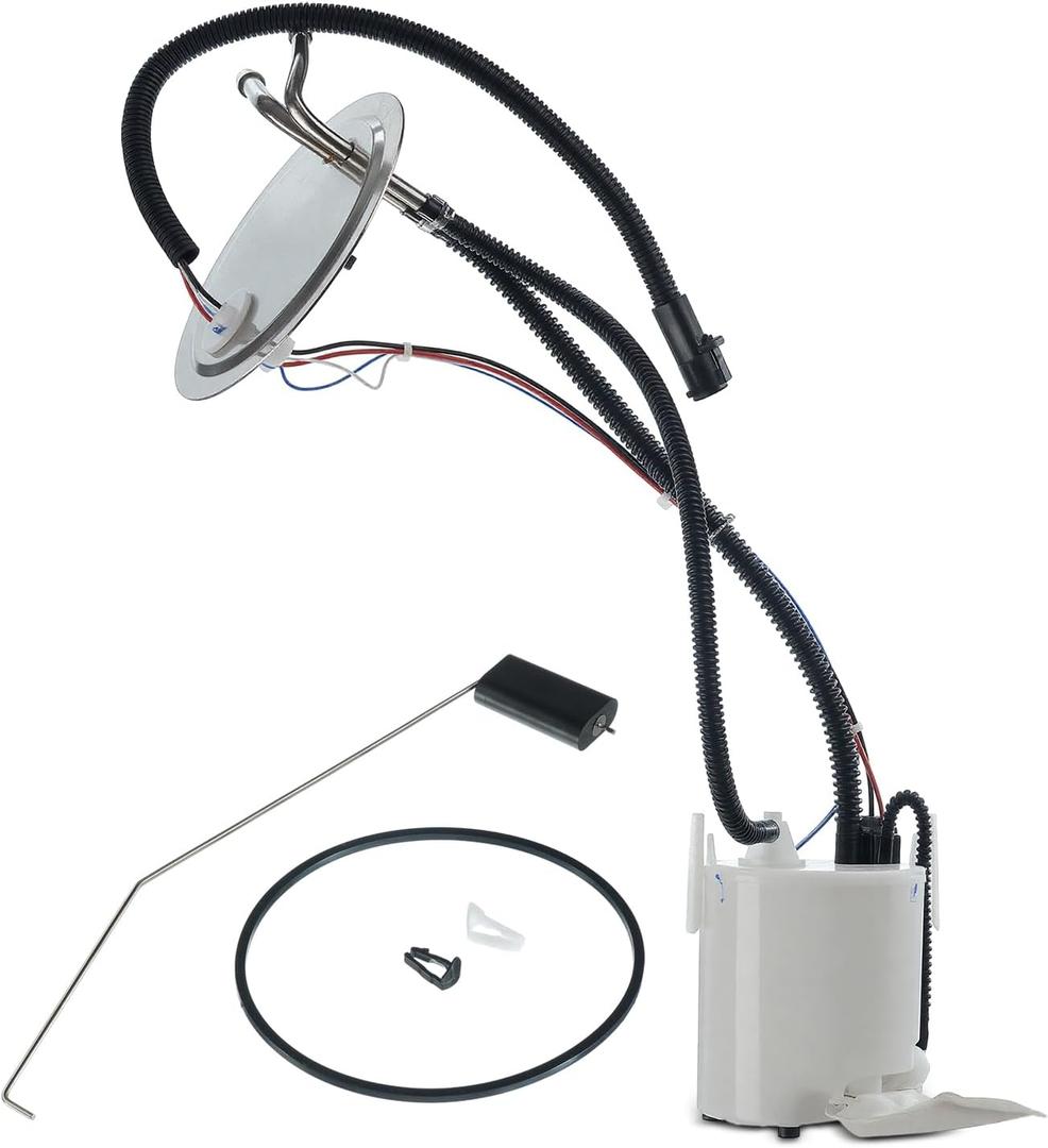 YHTAUTO Fuel Pump Compatible with Ford F-250 1999 5.4L, F-250 Super Duty F-350 Super Duty 1999-2004 5.4L/6.8L Center Tank, Without California Emissions, Electric Fuel Pump Assembly with Sending Unit