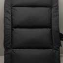 Wide Stadium Seats With Back Support, Exclusive "Sofa Style" Design Extra Thick Bleacher Chairs With Back and Cushion, 6 Reclining Positions - Ultimate Comfort for Sports Events (Black, 22.5")