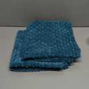 Kevin Textile Throw Pillow Covers Soft Corduroy Decorative Set of 2 Boho Striped Pillow Covers Pillowcases Farmhouse Home Decor for Couch Bed Sofa Living Room 18x18 Inch Aqua Green