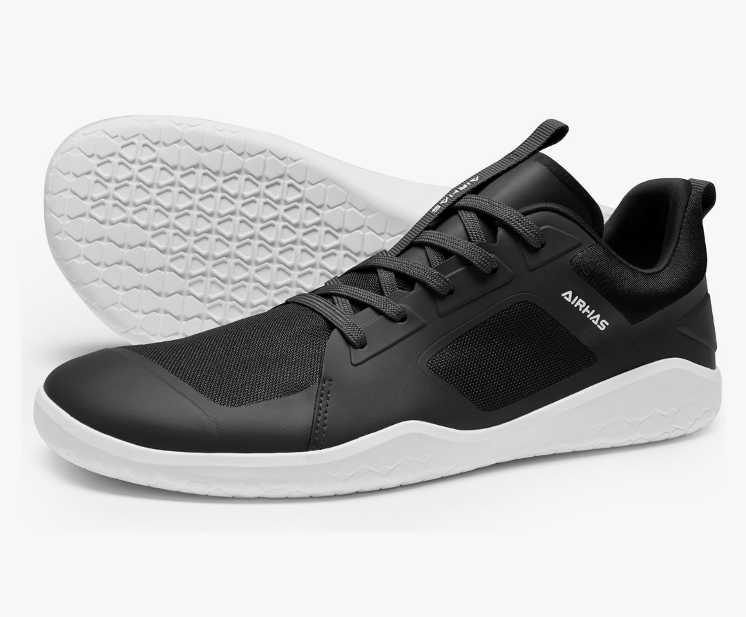 Men's Barefoot Shoes Zero Drop Workout Minimalist Gym Shoes for Men Deadlift Cross Training Sneakers, Size 8.5