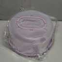 10in Plastic Cake Carrier with Handle, Round Cake Holder with Lid Pink Cake Container for 6in/8in/10in Cake(purple)