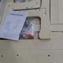 5-in-1 Kids Art Table and Chairs, Toddler Table and Chair Set, Craft Play Desk for Kids, Convertible Art Easel with Paper Roll Holder & Storage Drawers, Children Activity Learning Center - Nature Wood