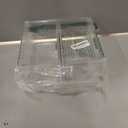 STORi Stackable Clear Plastic CD Organizer with Rubber Feet | Rectangular Jewel Cases Holder Perfect for Theatre Room | Holds up to 30 CD Cases | Made in USA