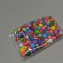 303 Pcs Beads for Pens Including 153 Focal Rainbow Acrylic Beads and 150 Spacers for Beaded Pens, 12mm, 14mm, 8mm Rhinestone for Bracelet Jewelry Making Necklace DIY Craft