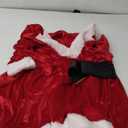 Women's Santa Costume Mrs. Claus Christmas Costume Santa Dress Cosplay ,Size M