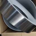 UMBRA Vento Kitchen Trash Can with Open Top, Large 16-Gallon (62 L) Capacity, Sand