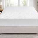 Queen Mattress 10 Inches White - Comfort Plush Euro Pillow Top Cool Memory Foam Spring Hybrid Mattress Green Foam Certified Organic Cotton Cover Queen Size Mattress Bed Rolled In A Box