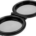 Fotodiox Pro Metal Lens Cap 2X Set Compatible with Rolleiflex TLR Camera with Bay III (B3) f2.8 Take Lens Such as f2.8 B/C/D/E/F/GX/FX (Biometer, Planar, Xenotar, Sonnar) Lenses