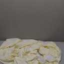 Spandex 4ft Waterproof Table Cover for Party,Wedding, Banquet, and Events(Ivory) (48" x 30" (Rectangular))