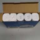 TIPGO Small Trash Bags Drawstring 1.6 Gallon, Pre-Cut Mini Garbage Bags for 1.2-1.8 Gallon Trash Bins, 120 Count (Code A)