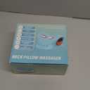 Neck Massager 2026 Deep Tissue Massage with Heating and Vibration Neck massager-3D deep Tissue Massage for Shoulder and Back, Portable Cordless with Type-C Charge,Home Office Car Use (Blue)