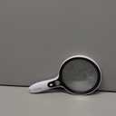 Large Magnifying Glass with 37 LED Light, 10X 20X 45X Handheld Illuminated Lighted Magnifier with 3 Light Modes for Seniors Reading, Inspection, Coins, Exploring Close Work