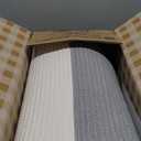 Laundry Basket,Woven Cotton Rope Laundry Hamper,100L for Decorative Storage of Dirty Clothes,Toys and Blankets in Bathroom,Baby Room and Living Room (Grey)