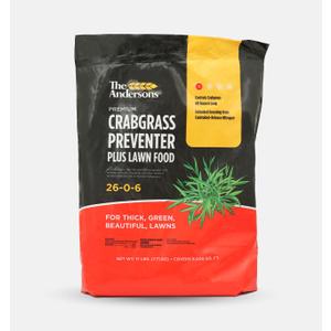 The Andersons Premium Crabgrass Preventer Plus Fertilizer 26-0-6 with Dimension - Covers up to 6,000 sq ft (17 lb)
