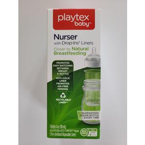 Playtex baby Nurser with Drop-Ins Liners 4 ounce