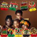 2 x Black History Centerpieces Black History Month Decorations Black History Decorations Black History Month Table Decorations Black History Month Centerpieces for Black History Month Party Supplies