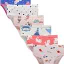 Boboking Comfty Underwear Little Girls'Briefs Undies Girls Panties (8, A-pink/1)