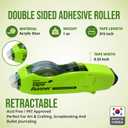 TAPE RUNNER - Double Sided Adhesive with Dispenser Roller Included - Acid Free, Sticky, Transparent - Ideal for Scrapbooking, Crafts & More - Retractable (315 inches per Cartridge), 5 Cartridges