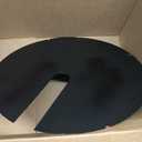 18 Inch Metal Sump Pump Cover, Heavy-Duty 1.5mm Thick Steel Sump Pump Lid for Sump Basin Cover, Septic Tank & Outdoor Water Well, Black