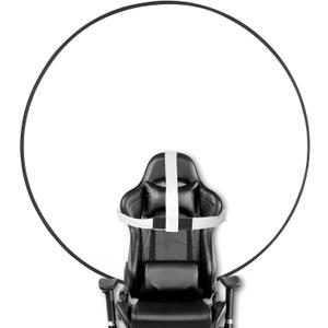 Portable White Screen Chair, 57 in BlueBackdrop with Stand Double Sided Foldable Screen Background, Chroma Key, Blue Backdrop for Chair Photography Streaming Gaming Photo Zoom Video Chats and Meeting