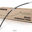 A-Premium Front Passenger Brake Hydraulic Hose Compatible with Select Infiniti and Nissan Models - I30 2001, I35 2002-2004, Maxima 2002-2003 - Replace# 462104Y910