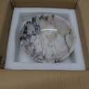 Luxury decorative marble bowl for home decoration for decoration,Key bowl for entryway table, Catchall for coins, change candy, organizer marble tray. (Round-Calacatta Viola)