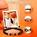 HAPPYPOP Basketball Gift Box for Boys - Funny Socks & Bracelet with Greeting Card, Cool Sports Gifts for Son, Grandson, Nephew, Ages 10-12