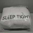 HYVIF Down Pillows Standard Size, Breathable Cotton Blend Shell Cover, Luxury Hotel Collection Bed Pillows for Sleeping, Fluffy Soft Medium Firm Down Fiber Pillows for Side Back Stomach Sleepers (Pack of 1)