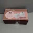 Momcozy M5 Lite Hands-Free Wearable Breast Pump, DoubleFit Flange for Baby-Like Comfort, 3 Modes & 9 Suction Levels, No Flange Insert or Hard Carry Case, 24mm, 2-Pack, Cozy Red