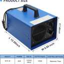 0zone Generator, 3500 Sq/Ft 0zone Machine Ionizer for Industrial, Commercial, Home, Car, Basement
