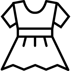 Just Kids Black Dress Size 6