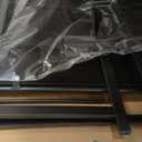 BHG Vintage Multifunctional Folding Bookshelf, No-Assembly Plant Stand Storage Rack Shelves for Home Office (All Black, 5-Tier)