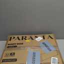 PARANTA 8-Piece Boot and Shoe Storage Box, Stackable Clear Plastic Shoe Box, Space-Saving Shoe Organizer for Boots, Sneakers, and High Heels, Black