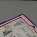 VOFUOE for iPad 6th/5th Generation Case with Screen Protector for iPad 9.7 Case 2018 2017 Butterfly Stand Strap Dolls Pencil Holder Kids Girls Hard Cover for iPad Pro for iPad Air 2th 9.7''-Purple, New With Broken Glass