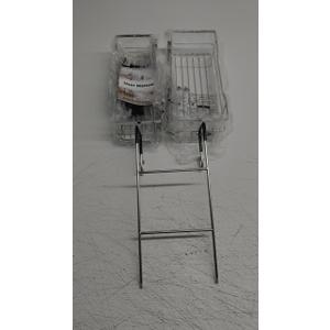 Over The Door Shower Caddy - Stainless Steel Hanging Shower Organizer With Soap Holder & 16 Hooks No Drilling Hanging Caddy Over Door To Organize Bathroom Essentials, Silver