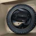 (1 Set) 3.00-12 Dirt Bike Tire and Inner Tube Set - Universal Replacement 80/200-12 Knobby Motocross Bike Tire and Tube for Honda CRF70F/XR70, Yamaha TTR 90, and More - With Vulcanized TR87 Valve Stem