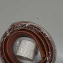 Floor Cord Cover 4FT, Walnut Wood Cord Hider Floor, Soft PVC Cord Protector Floor, Hide Extension Floor Wire Covers for Cords, Organizer Wires Floor Cable Cover, Cable Cavity: 0.47" (W) x 0.24" (H)