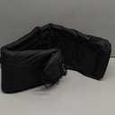 DULCE DOM Double Rifle Case, 38 42 44 inch Soft Gun Tactical Bag for Shooting Range, Movable Divider for 1 or 2 Gears, Multiple Magazine Pouches & Accessory Bags (Black)